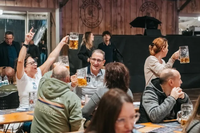 Un serata al Paulaner Oktoberfest Torino