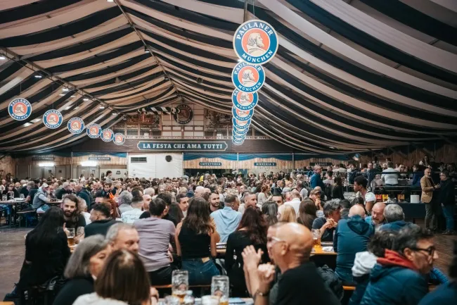 Un serata al Paulaner Oktoberfest Torino
