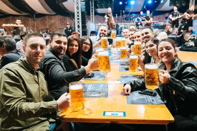 Un serata al Paulaner Oktoberfest Torino