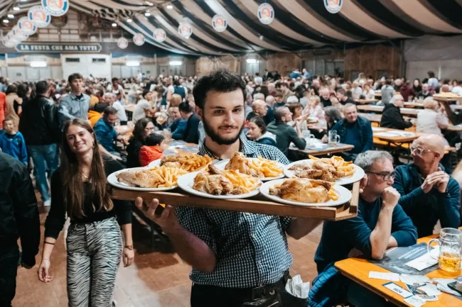 Un serata al Paulaner Oktoberfest Torino