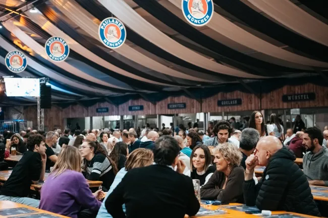 Un serata al Paulaner Oktoberfest Torino