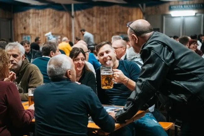 Un serata al Paulaner Oktoberfest Torino