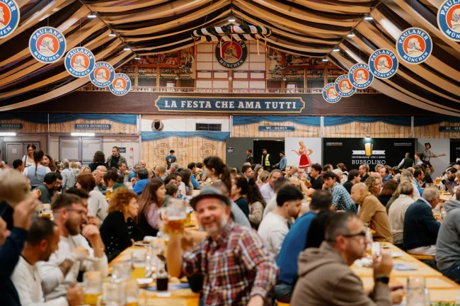 Paulaner Oktoberfest Torino si tinge di solidarietà... un gesto concreto per l'UGI