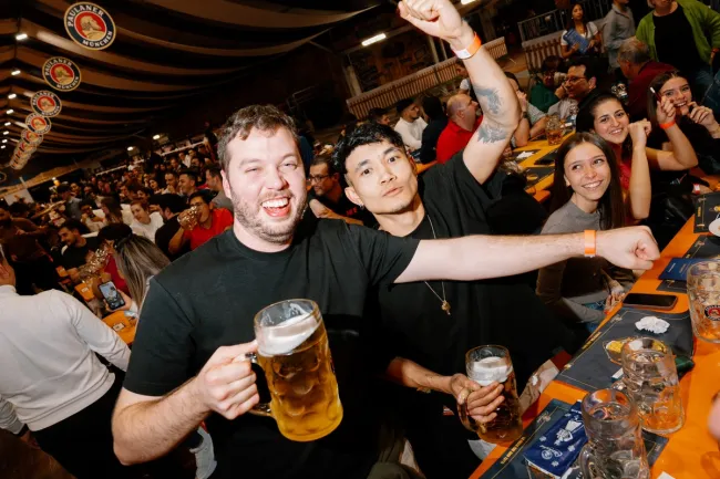 La prima domenica al Paulaner Oktoberfest Torino