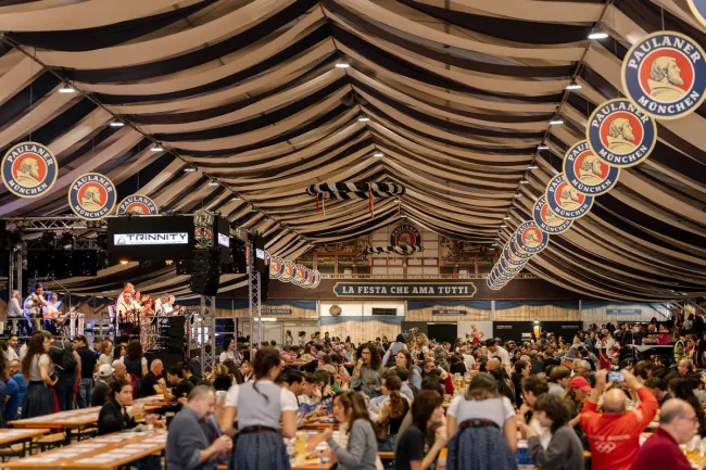Inaugurazione seconda edizione del Paulaner Oktoberfest Torino