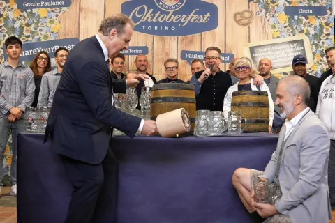 Inaugurazione Paulaner Oktoberfest Torino 2024 