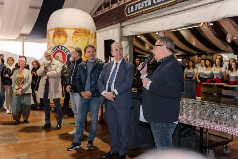 Inaugurazione seconda edizione del Paulaner Oktoberfest Torino