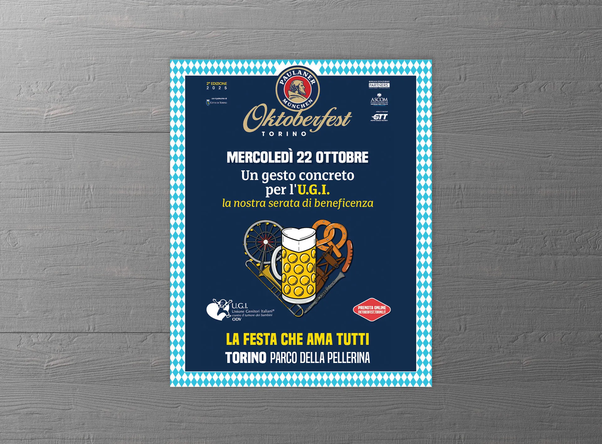 Paulaner Oktoberfest Torino si tinge di solidarietà