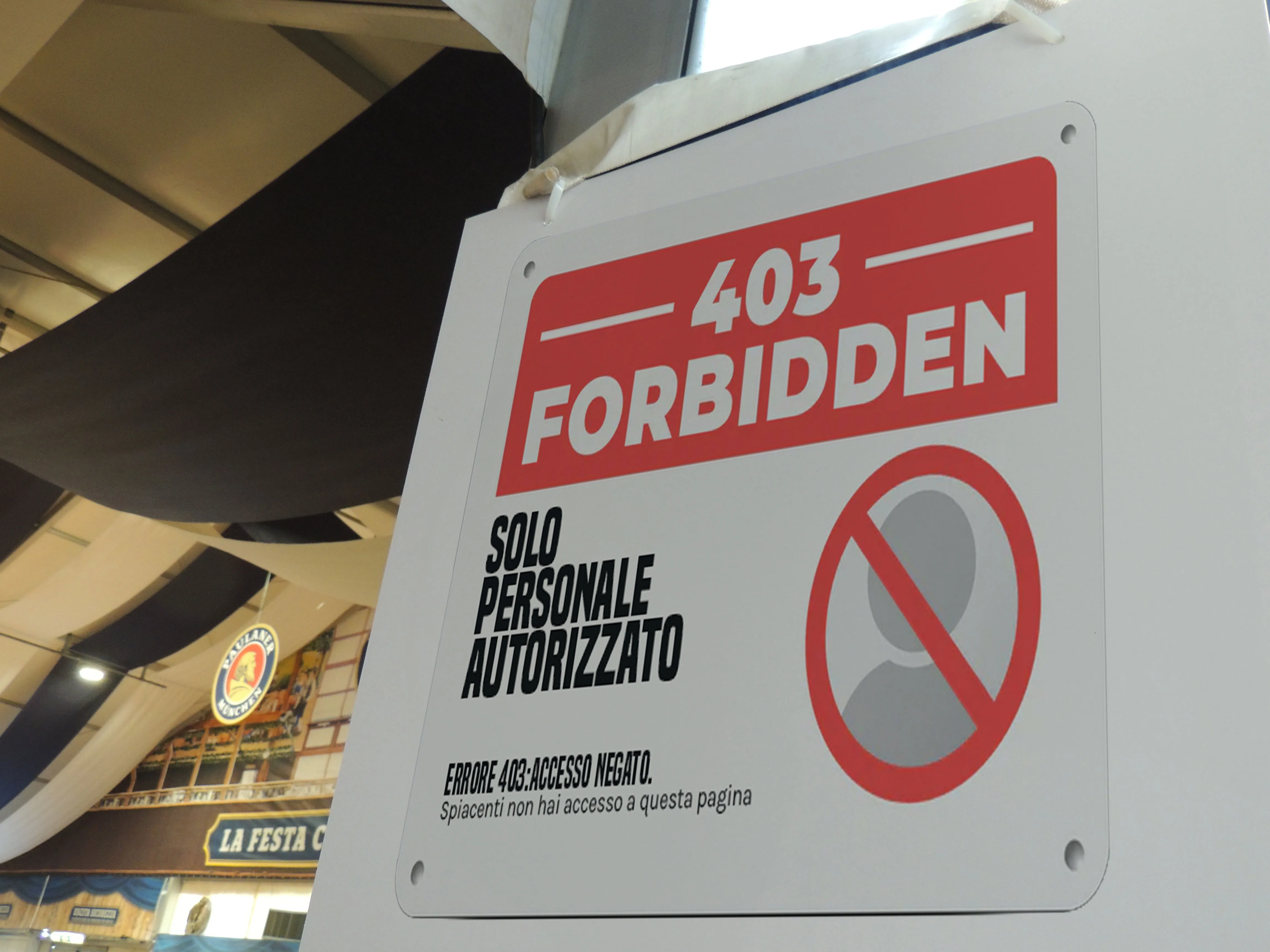 Oktoberfest Torino error 403 forbidden